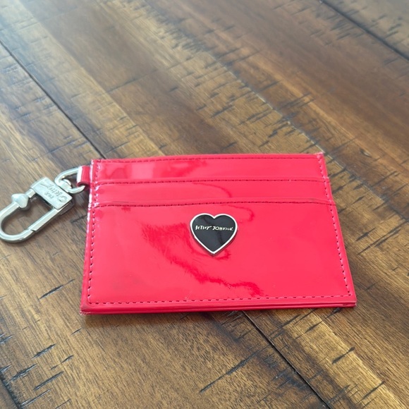 Betsey Jonson Red Card Holder - Picture 1 of 6